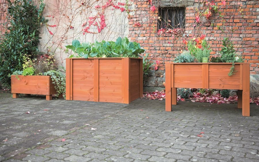 Vyvýšený záhon můžete mít také na balkóně