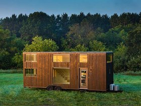 Dřevostavba na kolečkách aneb moderní mobilní dům