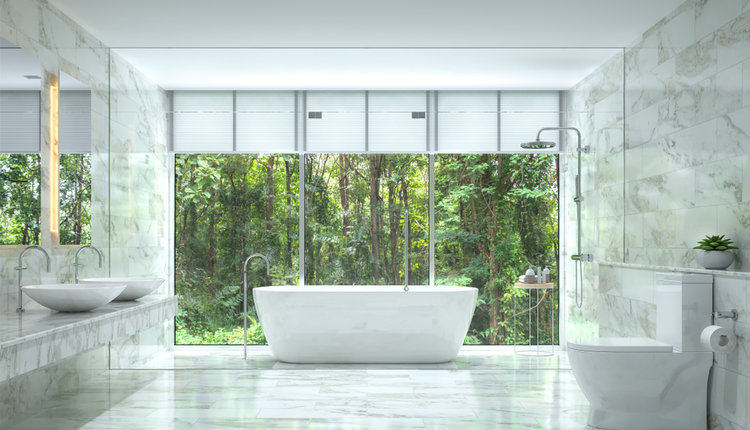 Designové koupelny v duchu minimalismu