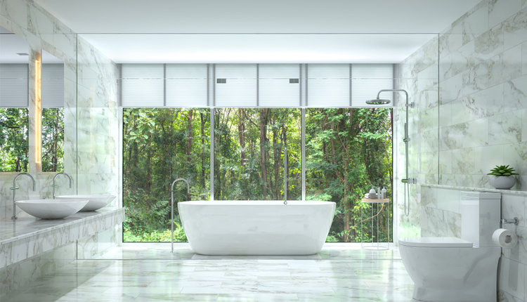 Designové koupelny v duchu minimalismu