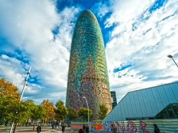 Torre Agbar v Barceloně