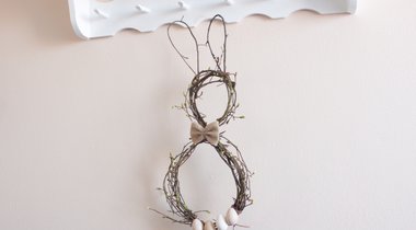 DIY: Proutěný velikonoční zajíček