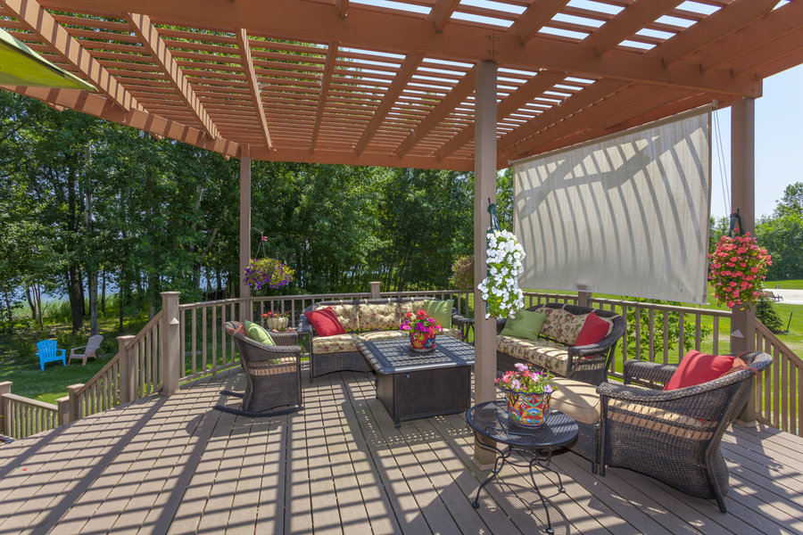 dřevěnná pergola