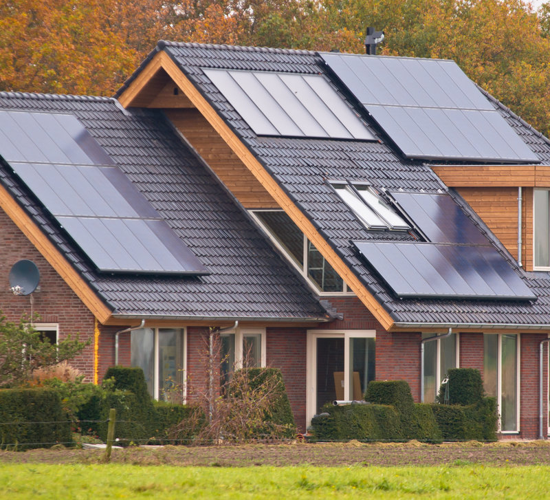 solární panely na dům