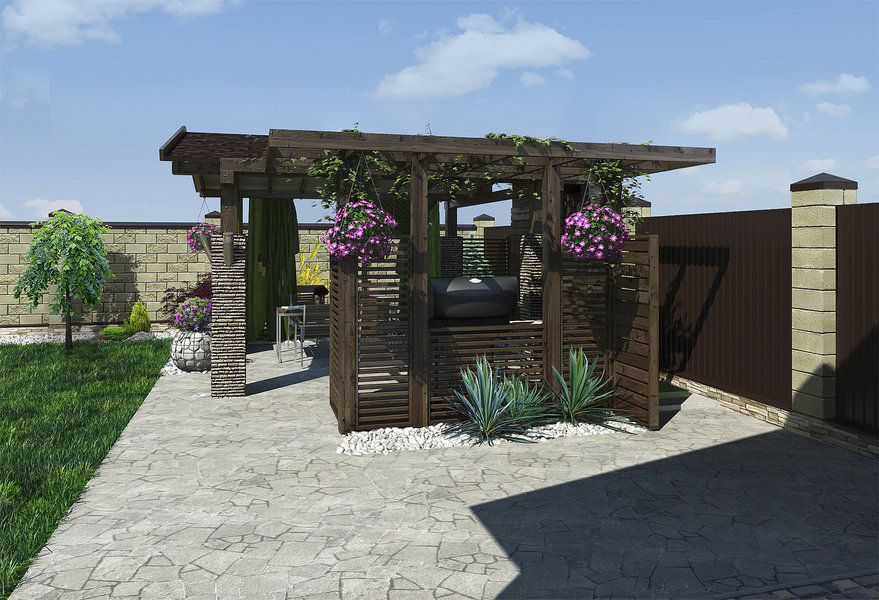 pergola u domu